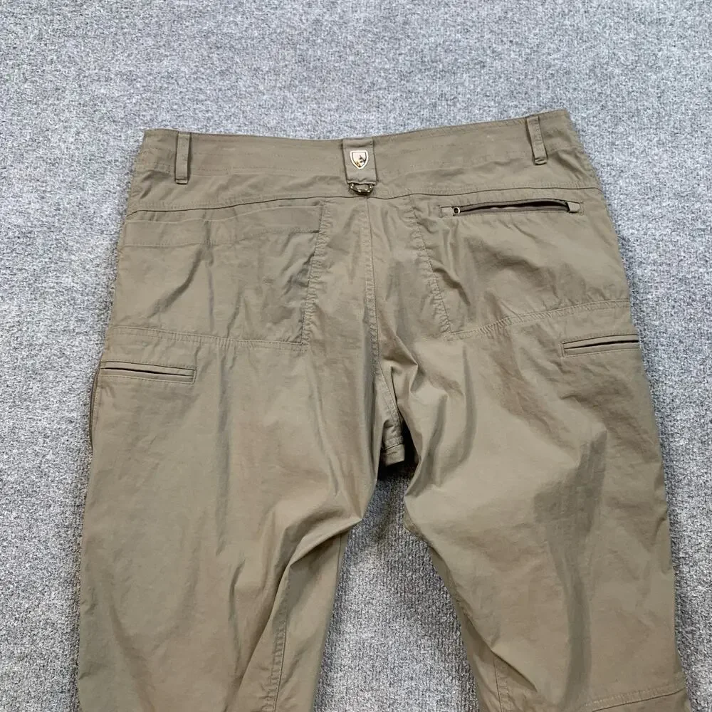 Kuhl Pants Mens 38 Renegade Rock Hiking Climbing Performance Stretch Nylon